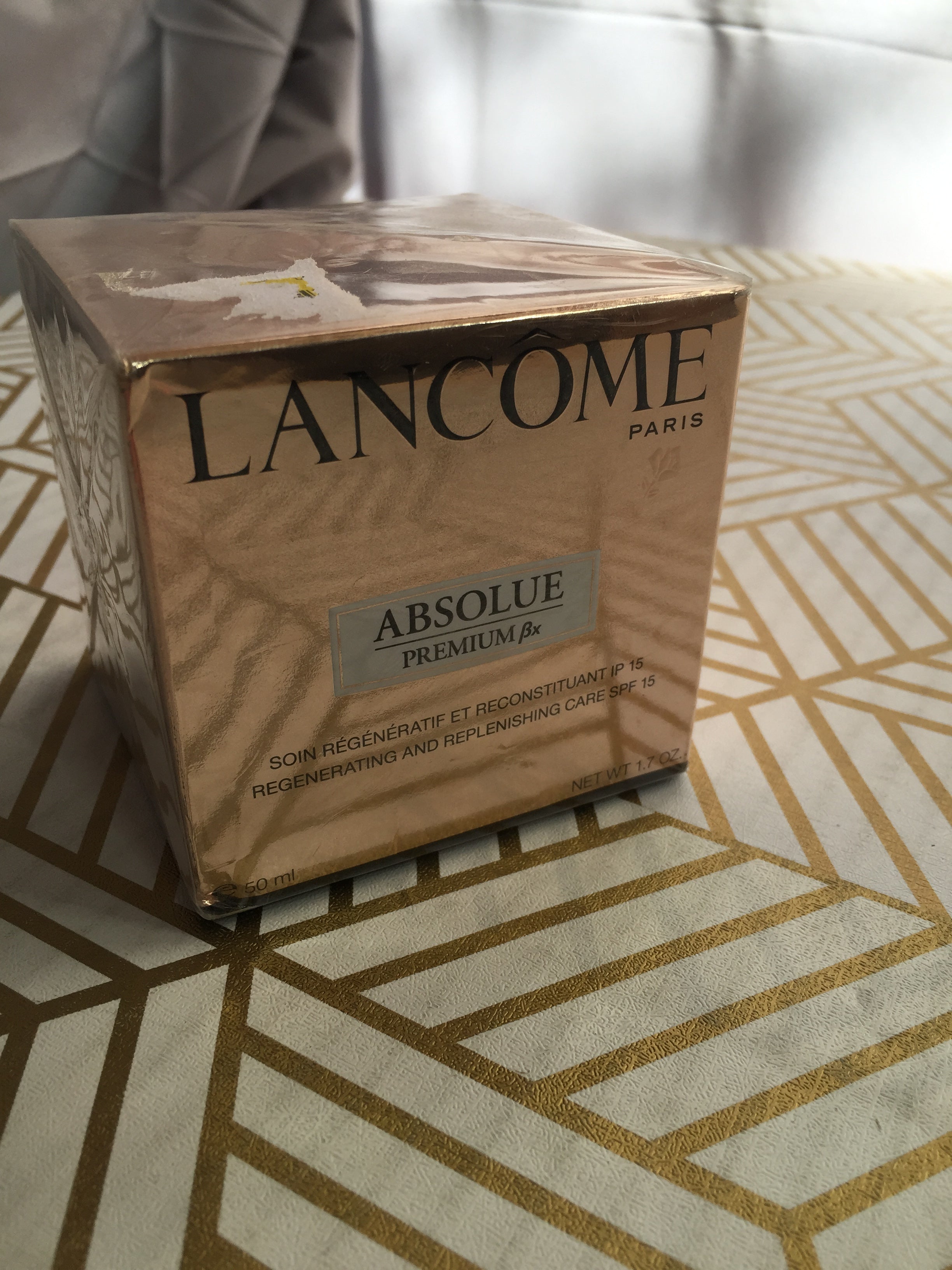 Lancome Absolue Premium Bx Regenerating & Replenishing Care Cream SPF 15 1.7 oz (8034196521198)